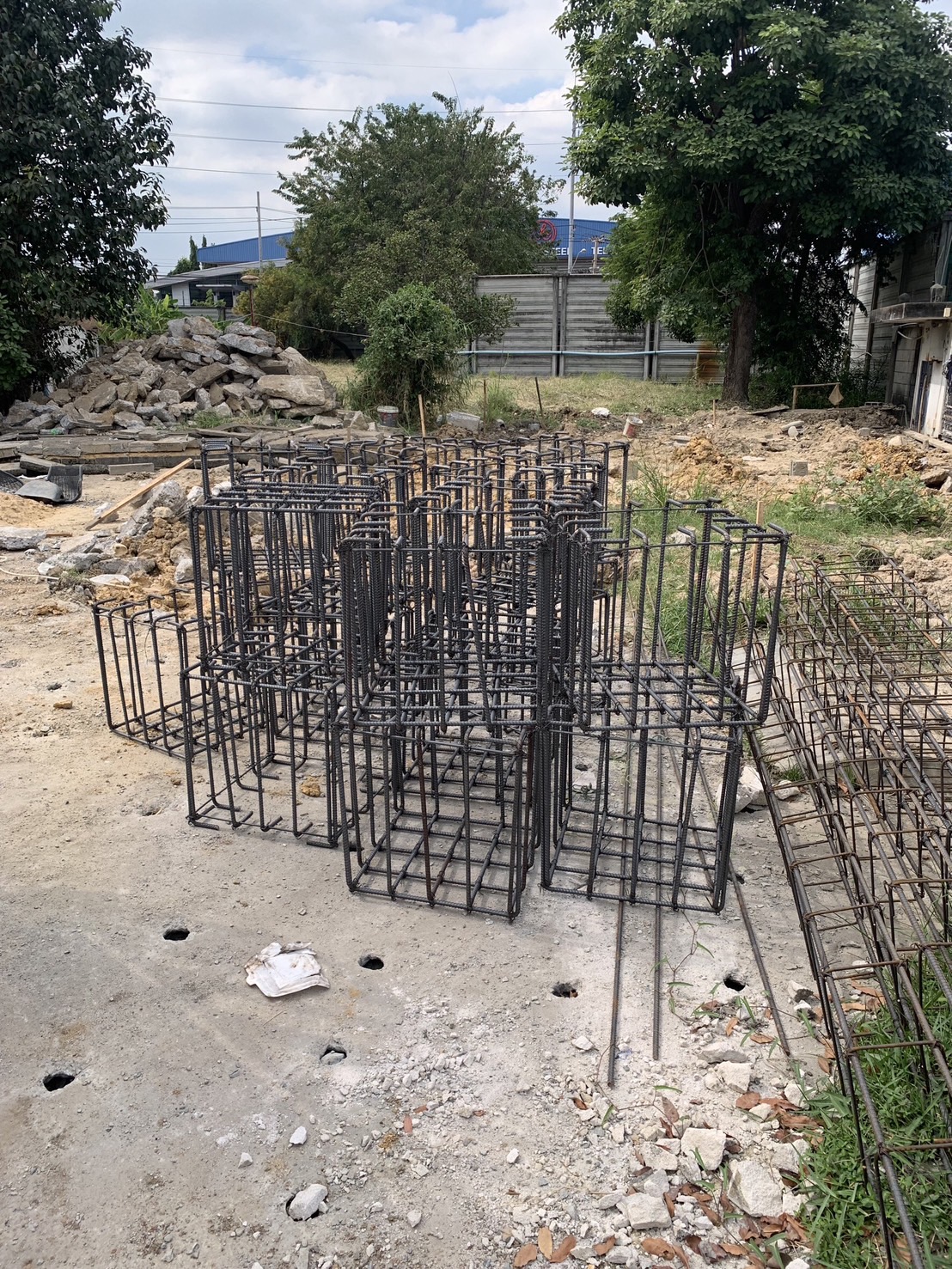 เหล็กปลอกเสา ปลอกคาน เหล็กรัดรอบเสา เพิ่มความแข็งแรงให้กับเสาคอนกรีต ปลอกคาน Wire Rod