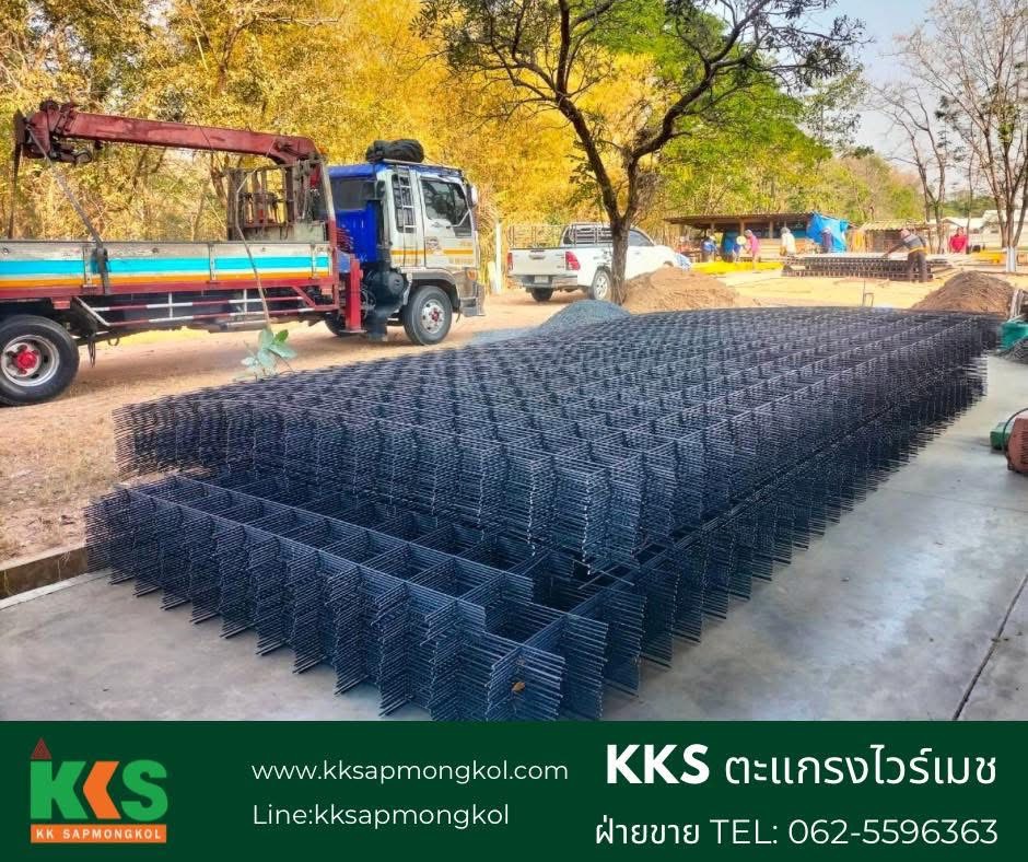 ไวร์เมช ตะแกรงเหล็กไวร์เมช เหล็กเส้นกลม เหล็กข้ออ้อย ไวร์เมชแบบแผง ไวร์เมชแบบแบบม้วน